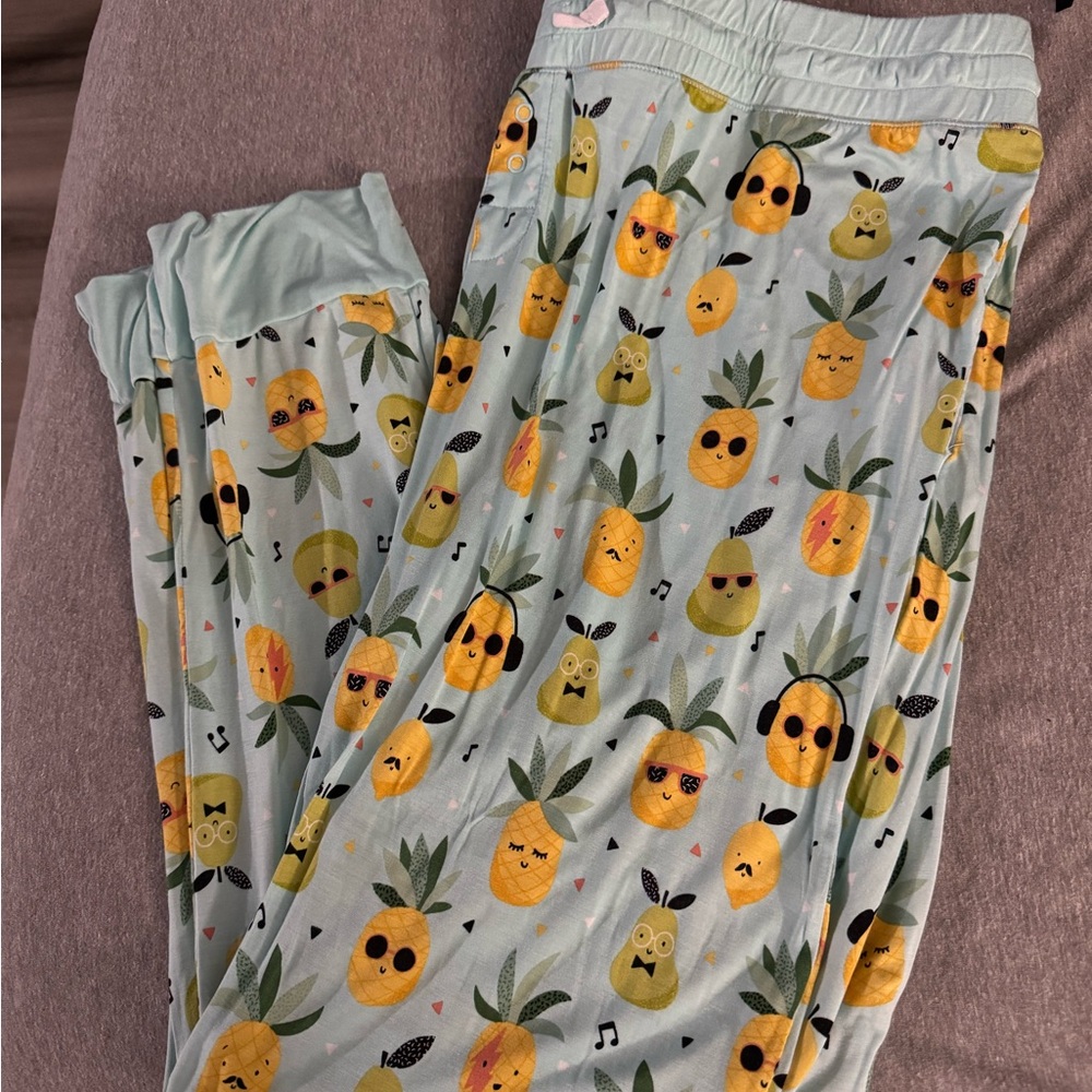Little Sleepies Pineapple Print Pajamas - Picture 1 of 1